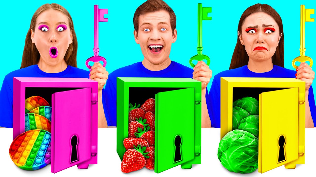 Resuelve el Misterioso Desafío De 1000 Llaves | Guerra de Cocina Divertida PaRaRa Challenge