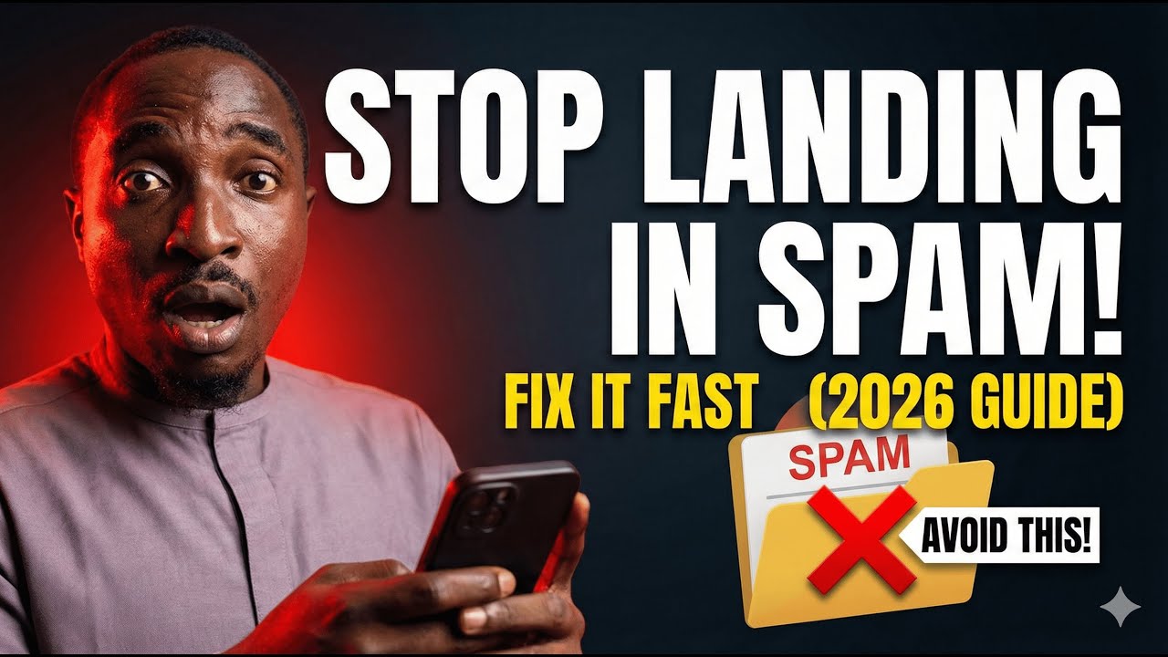 Why Your Emails Land in Spam & How To Fix It Fast (2026 Guide)