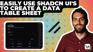 Easily Use Shadcn UI's to create a Data Table Sheet with Eyal Cohen, Frontend Lead at Groundcover