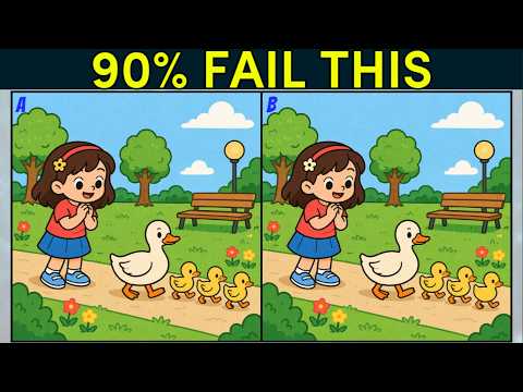 Spot the Difference | Brain Training Game | Let’s test your brain!