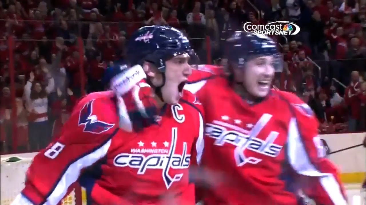 Ovechkin Breaks Two-Year Hat Trick Drought vs NJ (2/23/2013)