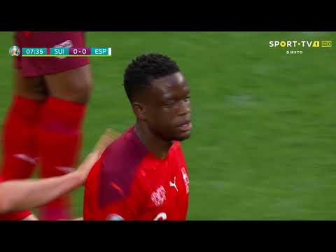 Golo D. Zakaria (p.b.): Suíça 0-(1) Espanha - Euro 2020 | SPORT TV