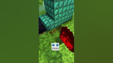 Minecraft Creeper Portal😱 (はいよろこんで) #minecraft #shorts