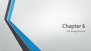 【Marketing Planning】Chapter 6