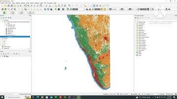 Raster Merge and Symbology in QGIS