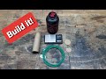 Black powder salute firework canister shell build asmr