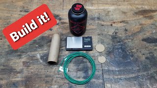 Black Powder Salute Firework Canister Shell Build ASMR