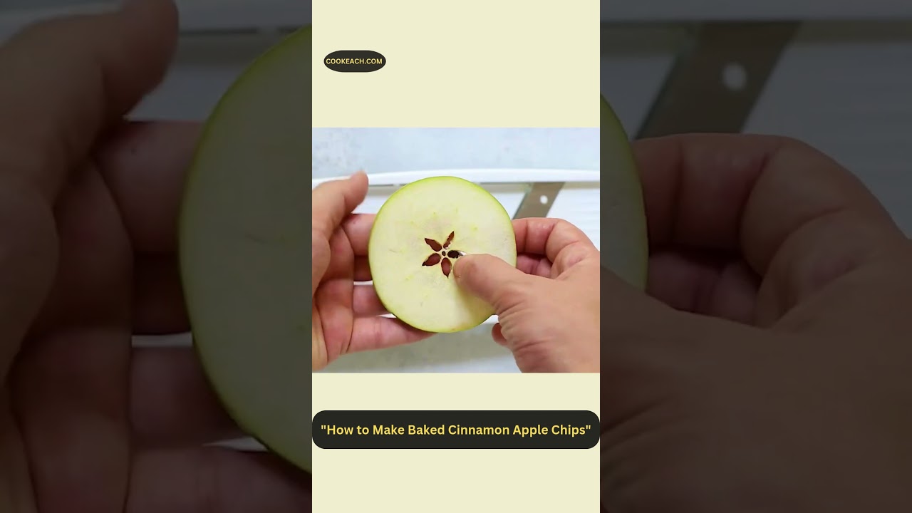 "Baked Cinnamon Apple Chips Recipe"
