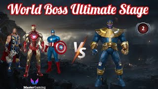 Defeat Thanos World Boss Ultimate Stage 2Marvel Future Fight