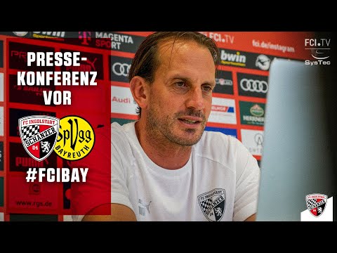 Schanzer Pressekonferenz vor FC Ingolstadt 04 vs. SpVgg Bayreuth