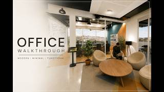 Contemporary Office Setup | modern Workspace | Walkthrough #archituber #interior #officedesign