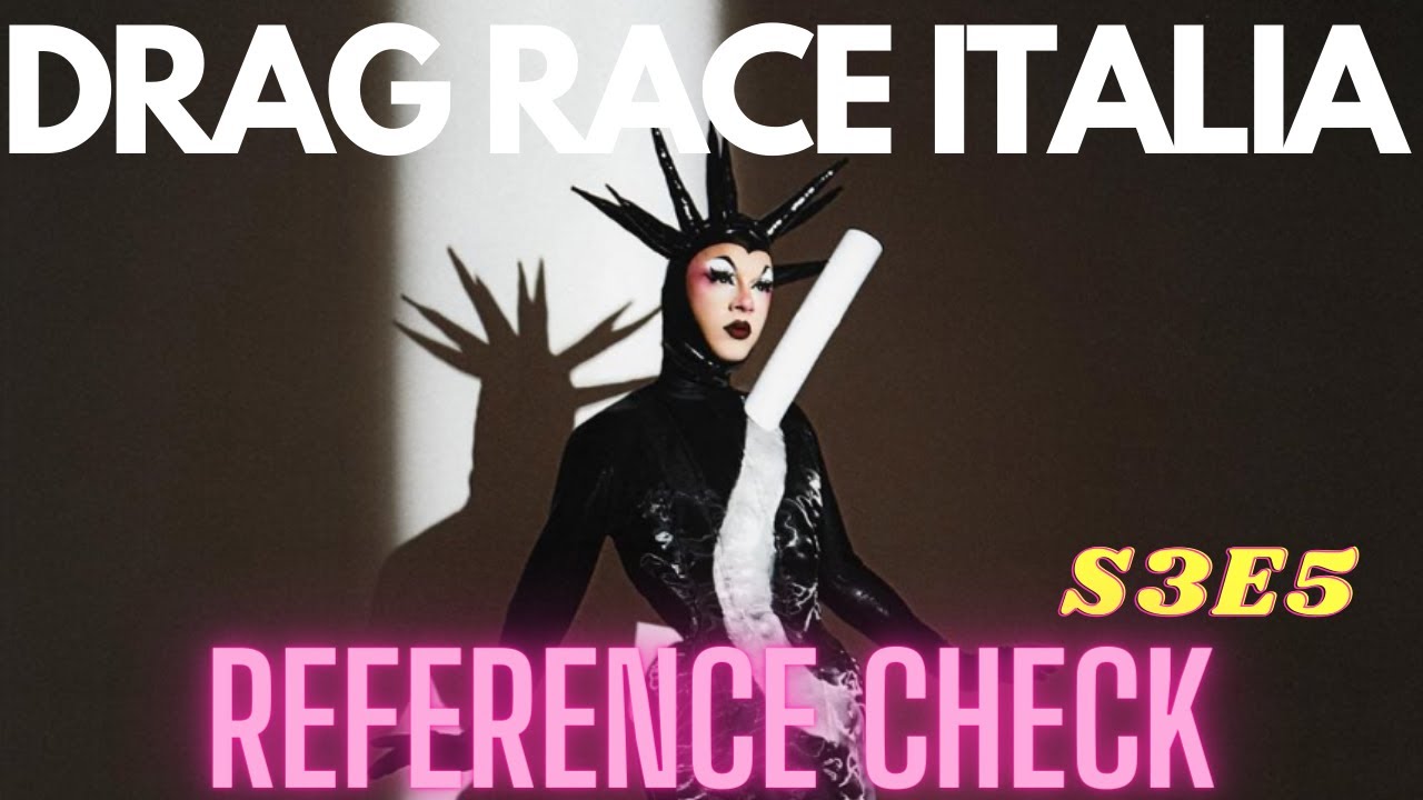 DRAG MASTERCLASS - Drag Race Italia S3E5 - Reference Check