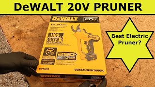 DeWALT 20V Pruner  Unbox and Real World Review and Use!