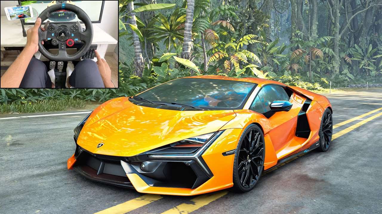 Revuelto 2023 The Crew Motorfest (Steering Wheel Gameplay) YouTube