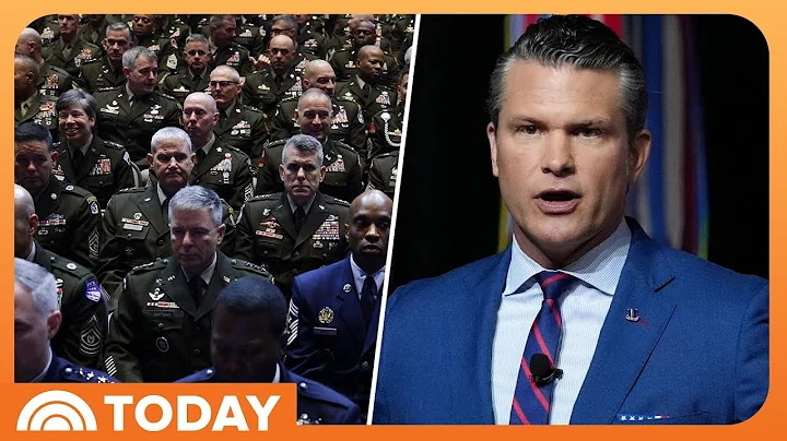 Pete Hegseth Meets With Hundreds of Military Leaders