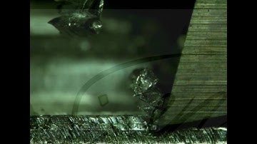 SIREN ERC Project: Planing and chip formation with sinusoidal path @ 7500 fps