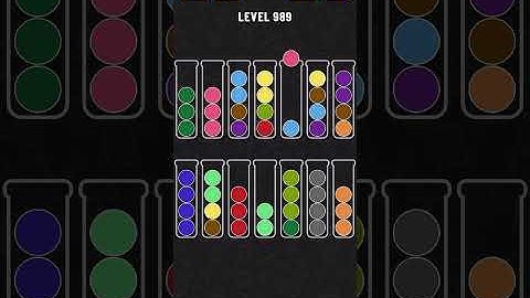 Ball Sort Puzzle - Level 989