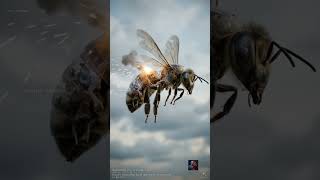🐝 রানী মৌমাছি কীভাবে ড্রোনদের সাথে আকাশে ওড়ার সময় মিলন করে এবং মিলন শেষে পুরুষ মৌমাছি কেন মারা যায়?