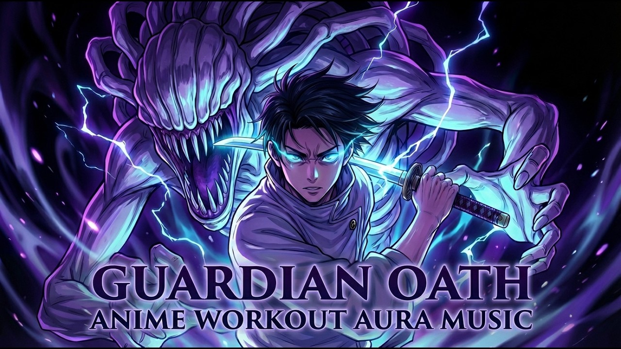 GUARDIAN OATH – Yuta Okkotsu Inspired Anime Workout Music | Jujutsu Kaisen AURA Music