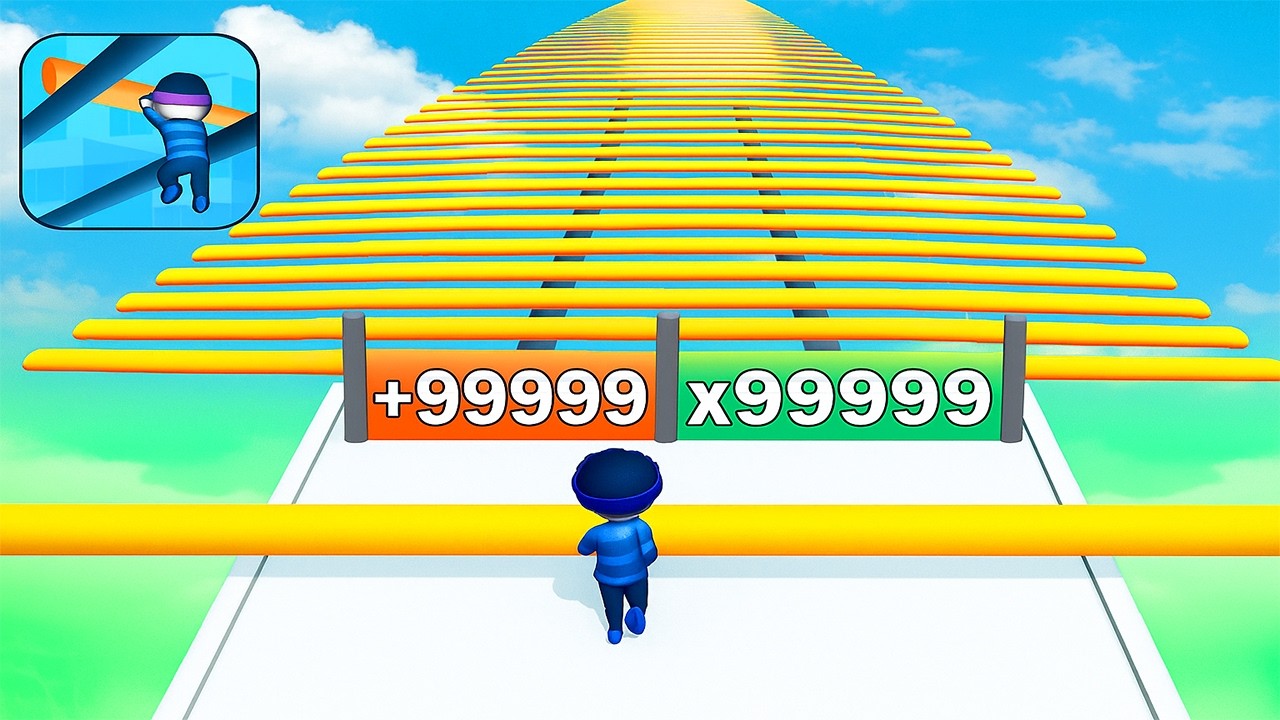 New Satisfying Mobile Game Latest Update Freeplay Roof Rails 😱 All Levels Unlocked!