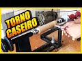 Como fazer um torno para madeira caseiro - Início