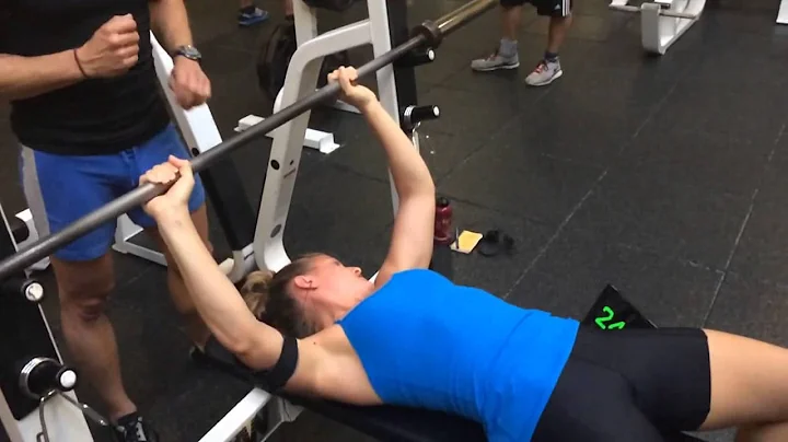 Barbell Bench: 110 by Chelsea Socha