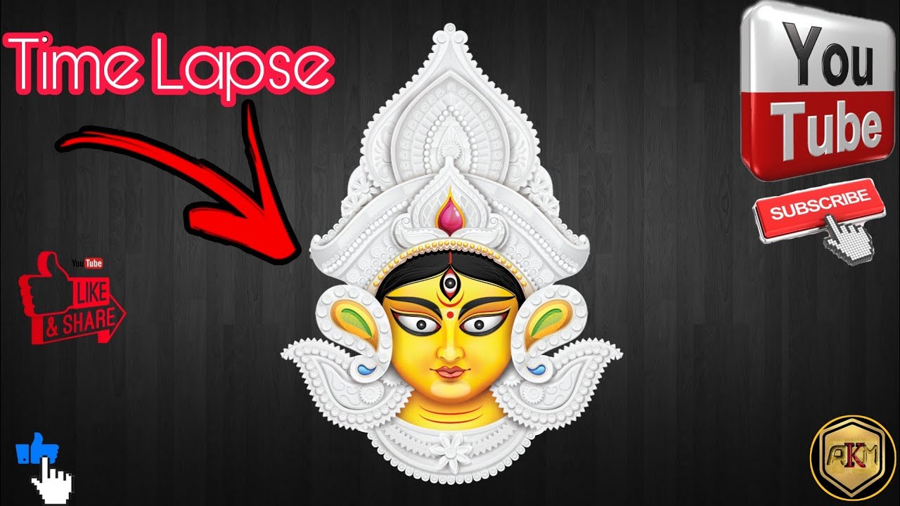 Special artwork on Durga puja || (Time Lapse) || 💯💯🔥🔥