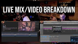 How To Record, Mix & Film A Bands Set From Scratch - WHOLE PROCESS