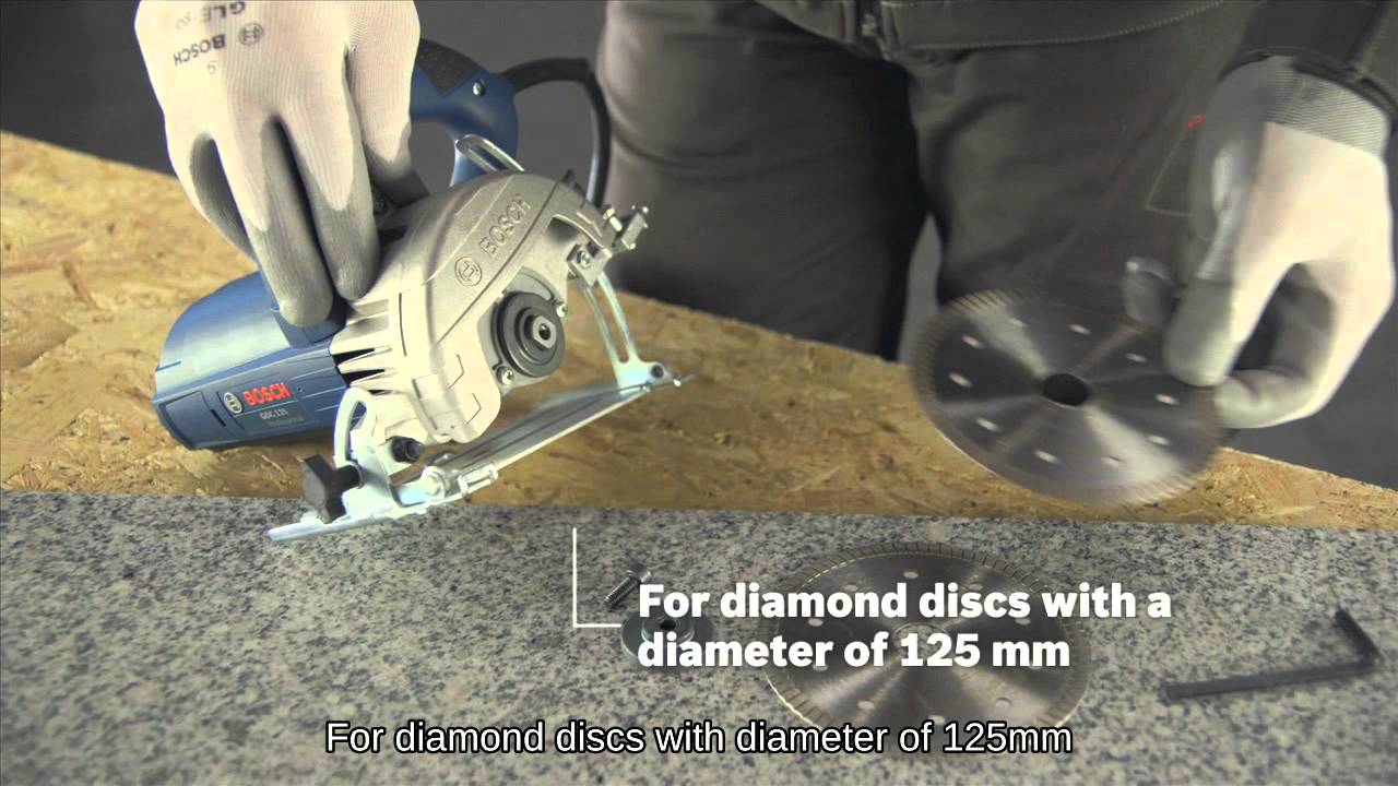 Bosch Diamond Tile Cutter | Bosch GDC 125 Professional