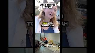 Famous Crazy eyed Karen, things went left quick  😭😭 #karens #trending #viralvideo ￼￼ Profile