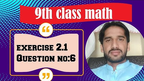 Class 9th Math Unit-2 Exercise 2.1 Question 6 -Convert the Recurring Decimal into Rational Number
