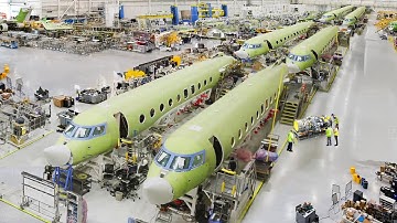 Inside Most Advanced Factories Building Super Expensive Private Jets From Scratch