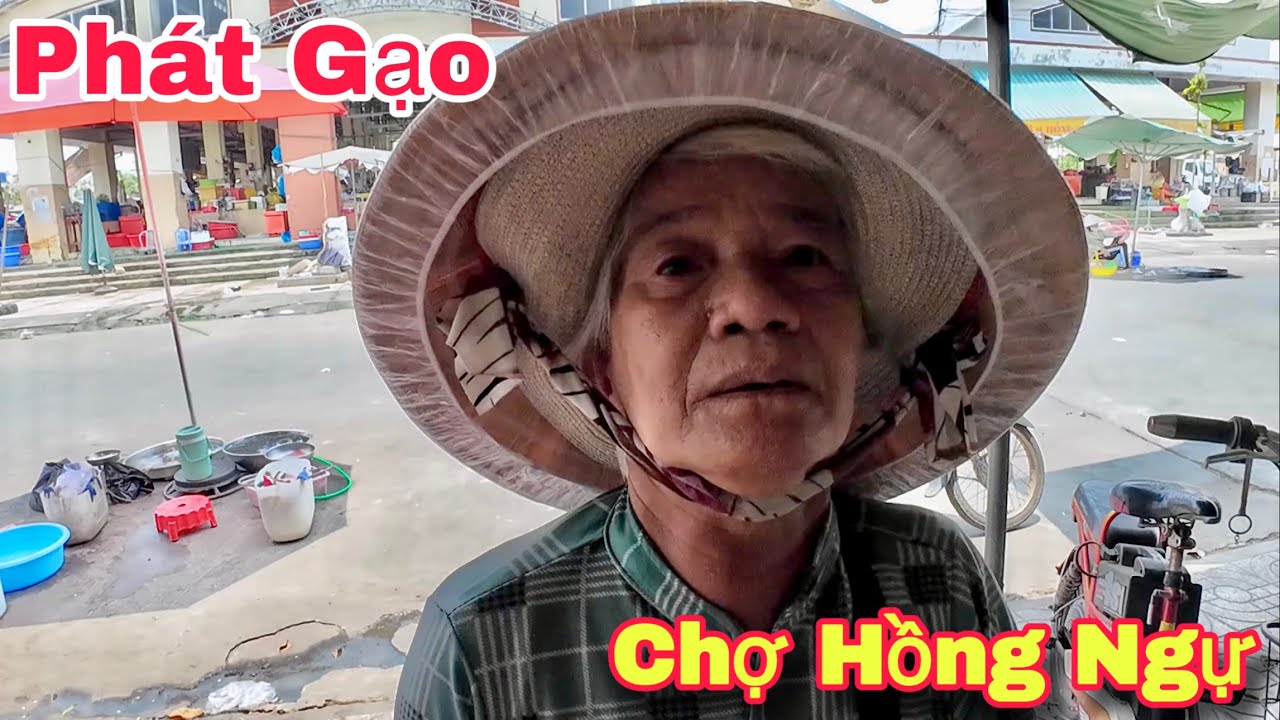 Chợ Hồng Ngự Đồng Tháp Người Khó Khăn Vui Mừng Nhận Gạo Từ Tấm Lòng Hảo Tâm Mỹ | Khương Nhựt Minh