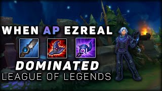 The Story Of How AP Ezreal With Smite Destroyed League of Legends For 1 Month