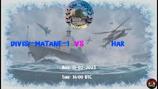 🔴Olympus International Cerberas League; DIVISI-MATANE-1 vs HAR | MW | 2 VS 2 | R1