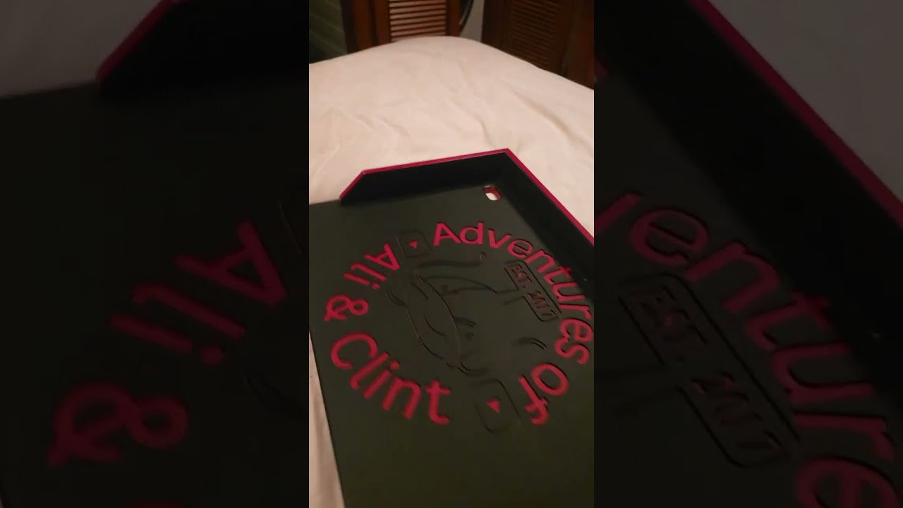 Custom cutting board from FATFISHDESIGNZ.COM