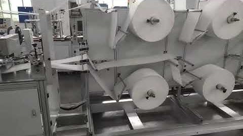 full automatic n95 mask making machine production line