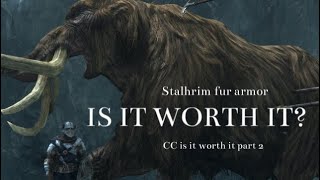 Skyrim- Stalhrim Fur Armor, Is It Worth It