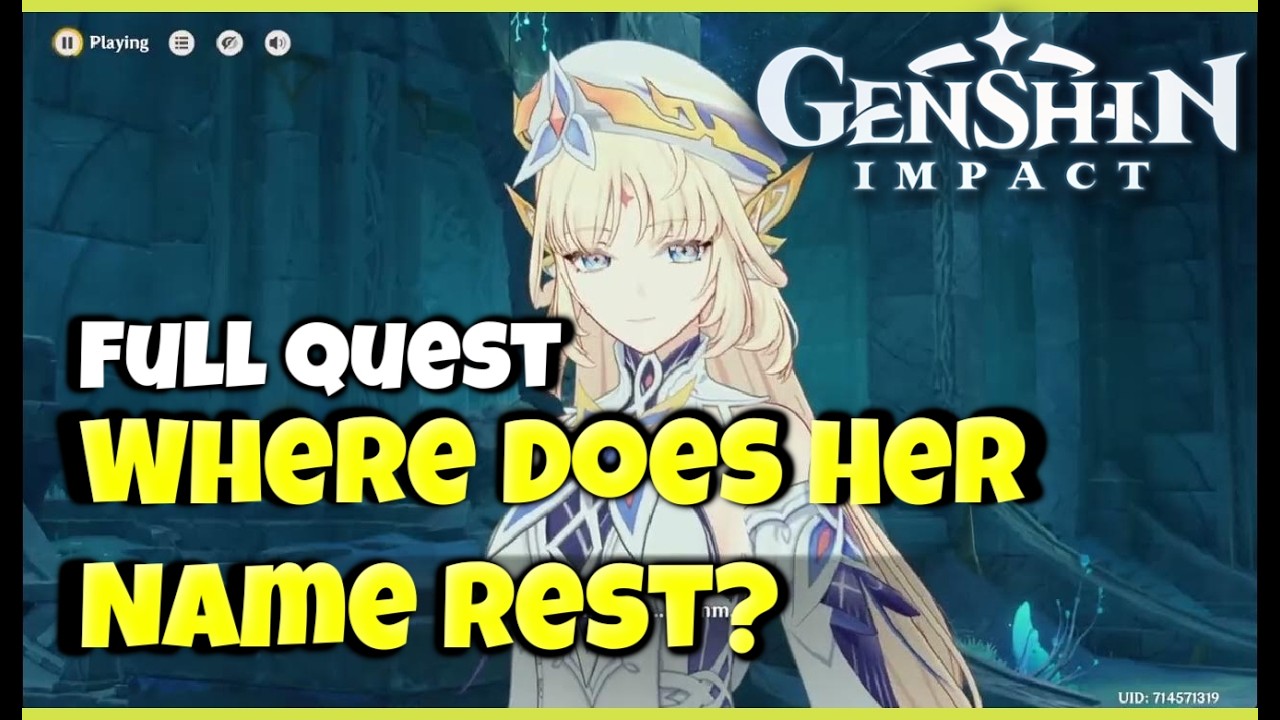 Где покоится её имя? | Genshin Impact