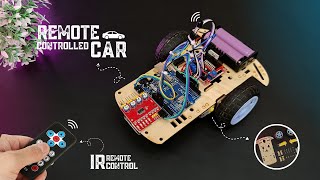 IR Remote Controlled Car Using Arduino | How to Make IR Controlled Car at Home @AltiumOfficial