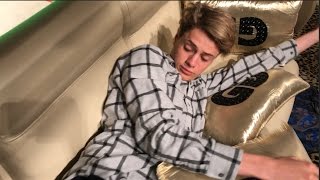 fell asleep on Nickelodeon's private jet | Jace Norman Vlog