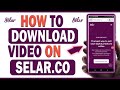 Download selar course for free  download course on selarco