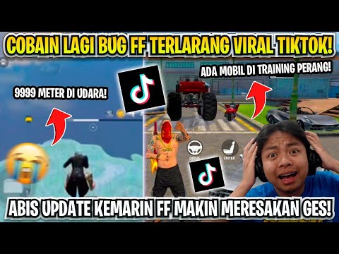 COBAIN BUG FF TERLARANG VIRAL TIKTOK SETELAH UPDATE! BUG KENDARAAN DI TRAINING PERANG? 😱