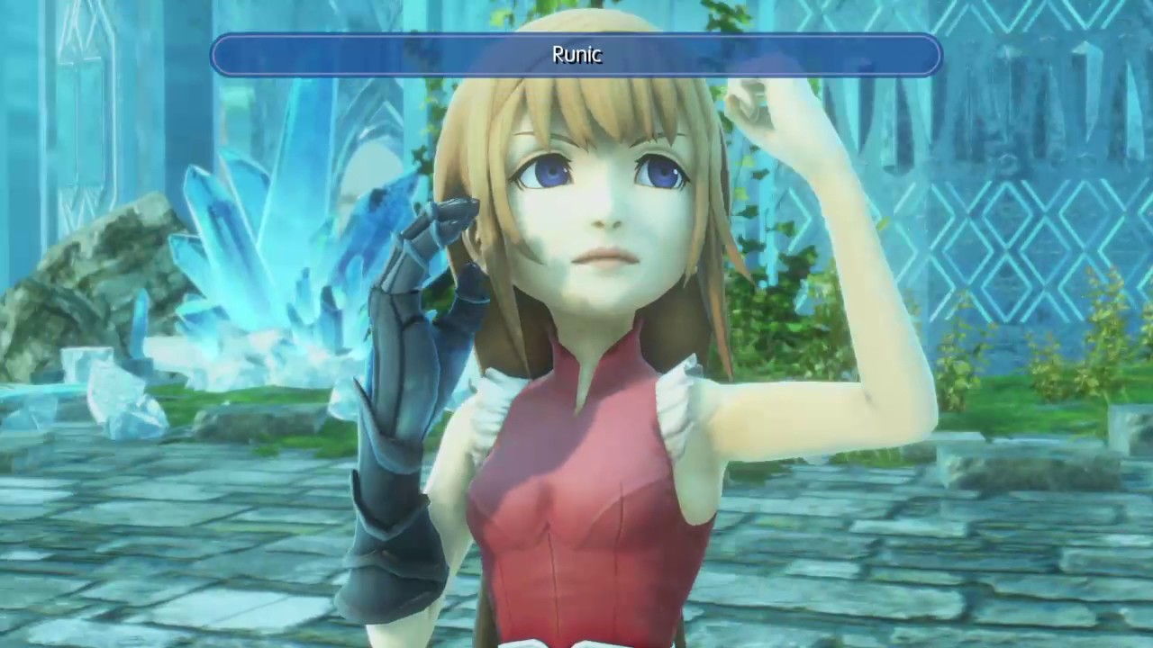 World of final fantasy secret area in the crystal tower and Healing springs