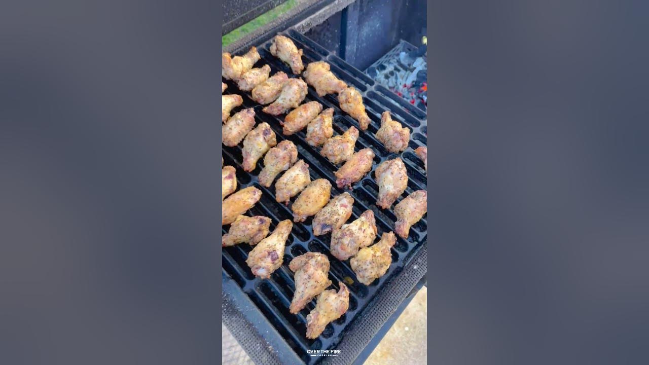 Honey Garlic Jalapeño Wings Recipe Over The Fire Cooking by Derek