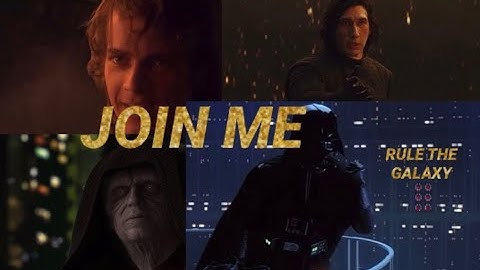 “Join Me” “Rule The Galaxy” Moments in Star Wars
