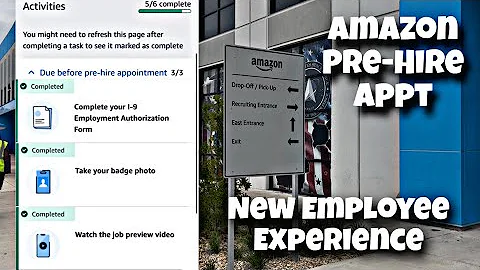 I Got Hired To Work At An Amazon Warehouse: The Pre Hire Experience📝✅