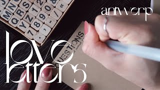 love letters | penpal with me to antwerp - august 2020 screenshot 1