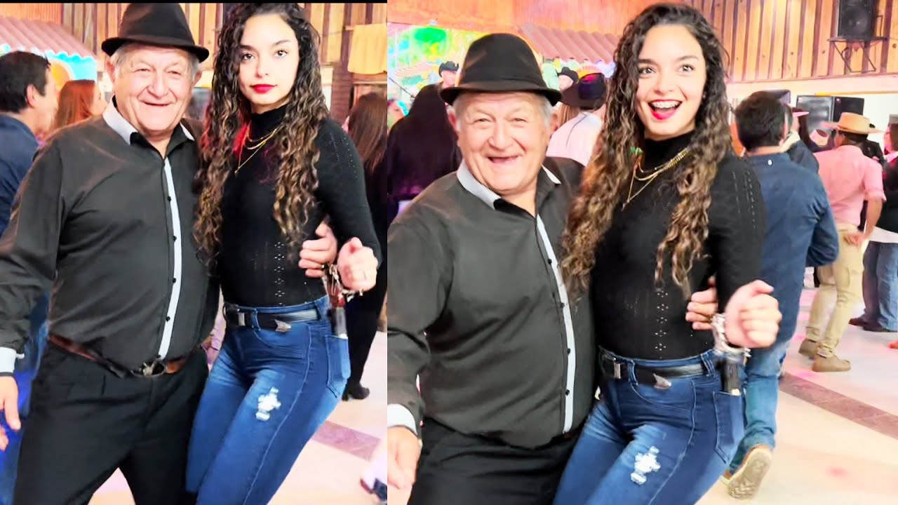 Que tremendo baile se mandó Daniela y don Germán, un privilegio ver bailar estas dos lindas personas