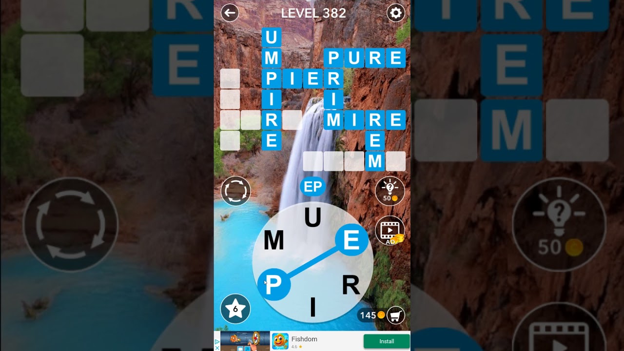 Word Crossword Search level 382